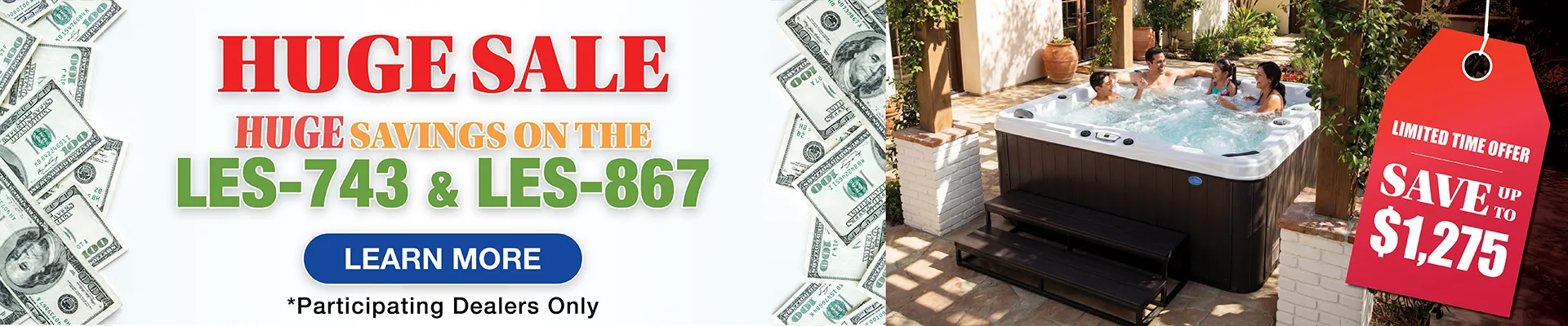 Calspas hot tub being used in a family setting - Milldale Southington